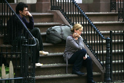 James Franco and Julia Roberts both look rather miserable in this scene 
