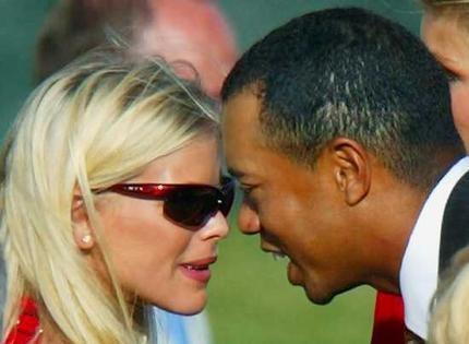 tiger woods wife. DID TIGER WOODS#39; WIFE BEAT HIM