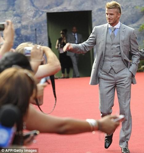 david beckham england suit. Filed Under: David Beckham