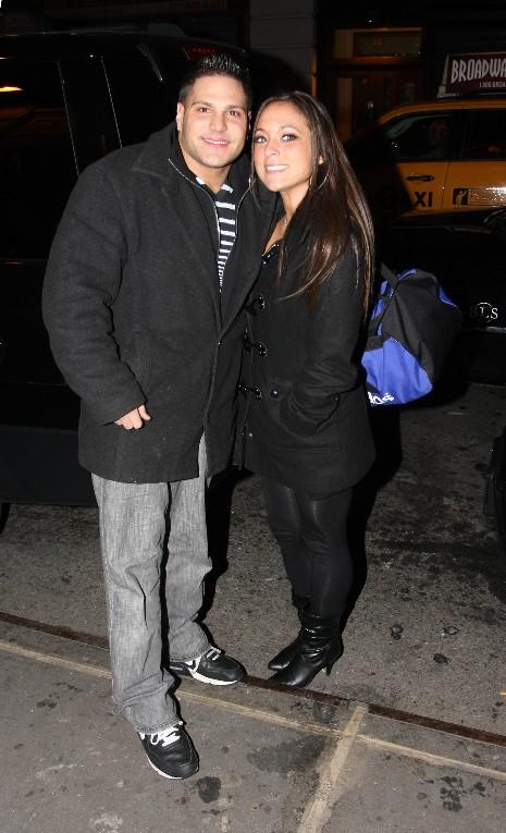 Yes, although summer at Jersey Shore has turned to winter, Ronnie and Sammi 