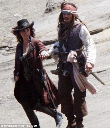 She plays Blackbeard the pirate's vicious daughter who takes Johnny Depp's 