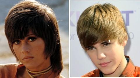 Jane Fonda Justin Bieber Lookalike Back in her Klute days 