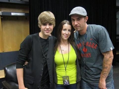 justin bieber father photo. Justin Bieber fans who are