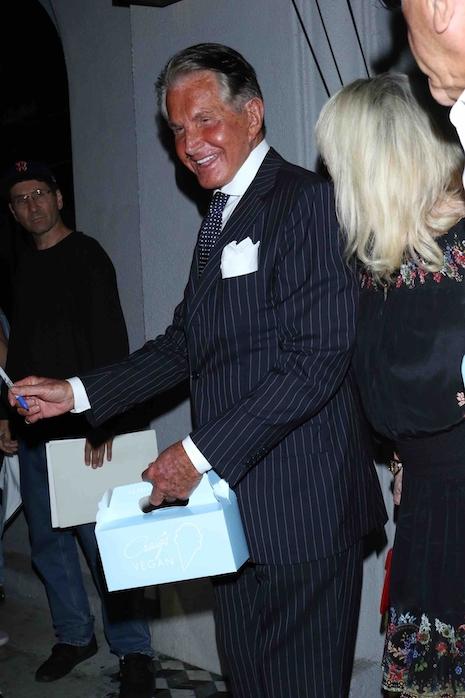 GEORGE HAMILTON GETS CONFIDENCE FROM HIS TAN