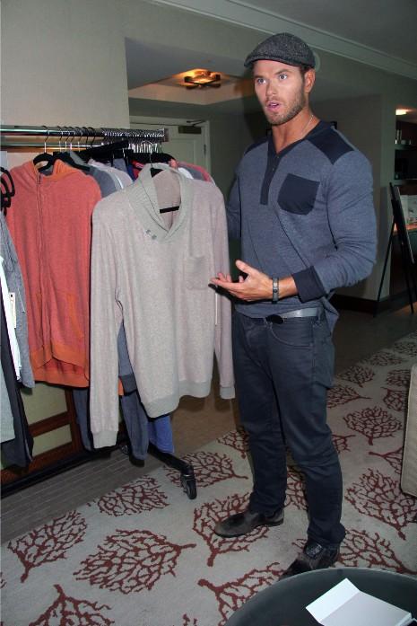 Kellan Lutz: Would You Buy A Shirt From This Man?