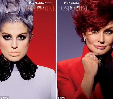 Kelly And Sharon Osbourne Want You To Buy Their Makeup