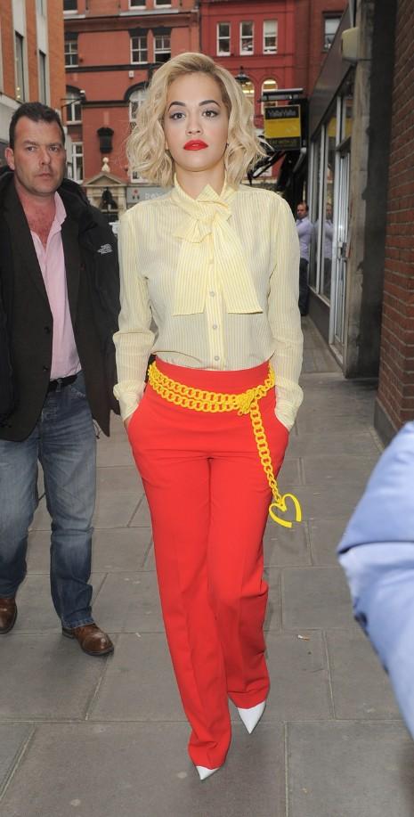 Rita Ora Never Lets You Down Fashion-wise