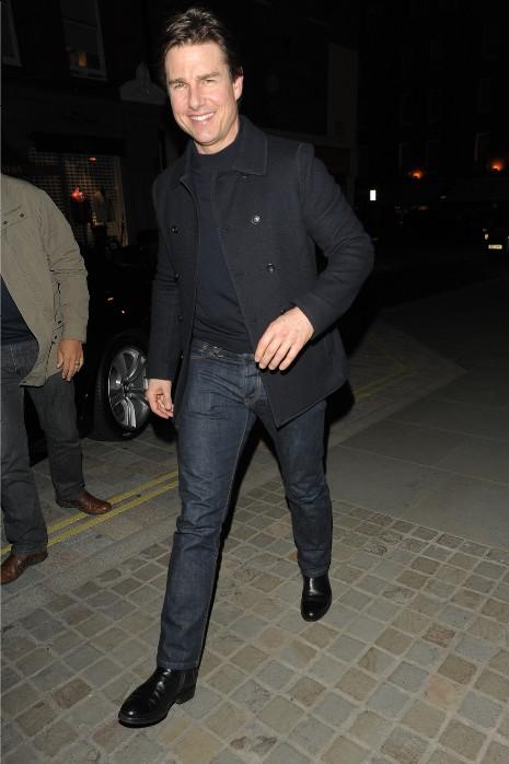 Tom Cruise Is Walking Tall In London