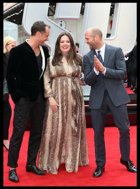 MELISSA MCCARTHY AND HER TWO HOT GUYS