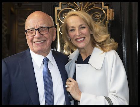 they did it! (jerry hall and rupert murdoch)