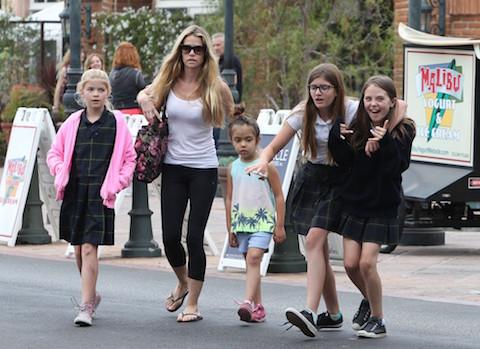 LIFE GOES ON FOR DENISE RICHARDS AND HER GIRLS