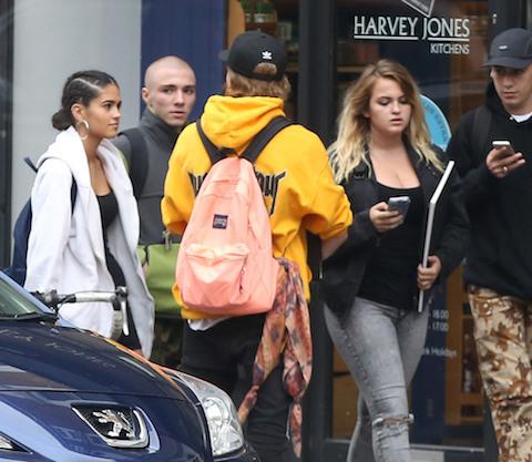 rocco ritchie is living it up in london with his model girlfriend